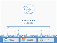 Tablet Screenshot of book-a-bnb.com